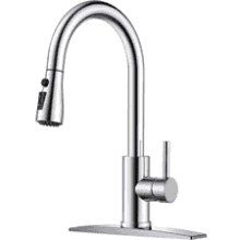 FORIOUS Kitchen Faucet with Pull Down Sprayer