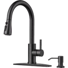 FORIOUS Kitchen Faucet with Soap Dispenser