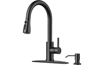 FORIOUS Kitchen Faucet with Soap Dispenser