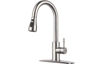FORIOUS Pull Down Kitchen Faucet