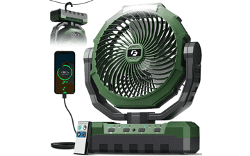FRIZCOL 3-in-1 Portable Camping Fan