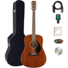 Fender CD-60S Acoustic Guitar Bundle