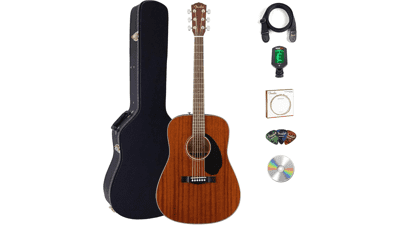 Fender CD-60S Acoustic Guitar Bundle