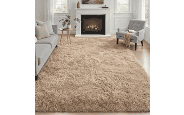 Fluffy Plush Shag Area Rug 4x6