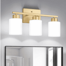 FonmYim Gold Bathroom Vanity Light