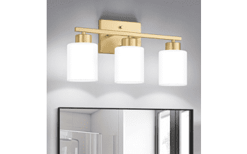 FonmYim Gold Bathroom Vanity Light