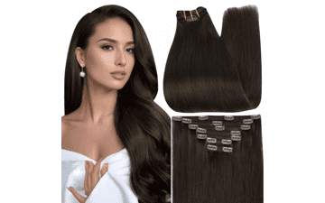 Full Shine Clip-in Human Hair Extensions