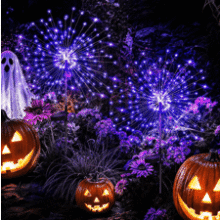 GIGALUMI 2 Pack Solar Firework Lights