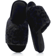 GOEWY Women's Fuzzy Memory Foam Slippers