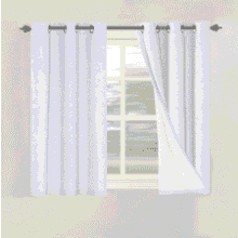 H.VERSAILTEX Blackout Linen Curtains