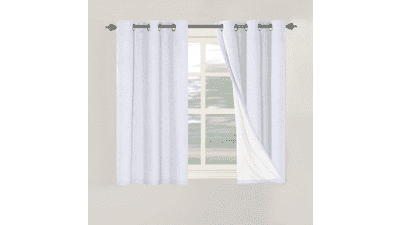 H.VERSAILTEX Blackout Linen Curtains