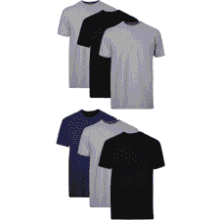 Hanes Men's Cotton Undershirt Packs