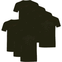 Hanes Men's Stay-Tucked Undershirts