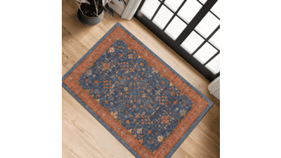 Hazo Haus Washable 2x3 Entry Rug