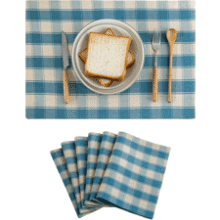 Home Brilliant Buffalo Check Placemats Set of 6