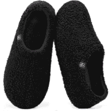 HomeTop Women's Fuzzy Loafer Slippers