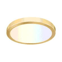 Hykolity 9 Inch LED Round Flat Panel Light