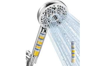 JDO 6-Setting Filtered Handheld Shower Head