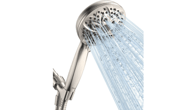 JDO Handheld Shower Head with 6 Spray Settings