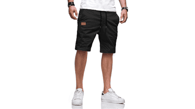 JMIERR Mens Cotton Stretch Chino Shorts