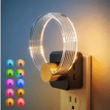 JandCase Color Changing Night Light