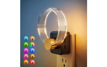 JandCase Color Changing Night Light