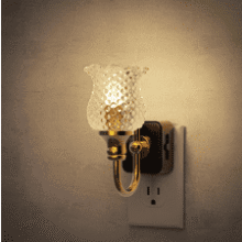 JandCase Dimmable Glass Night Light