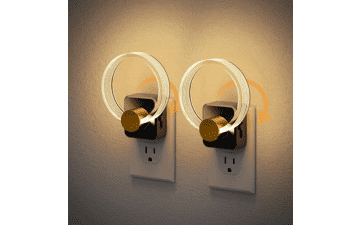 JandCase Dimmable Plug-in Night Light