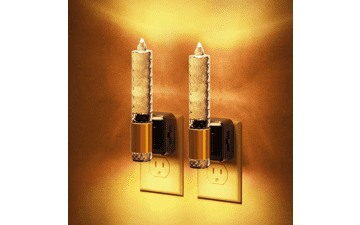 JandCase Flameless Candle Night Light