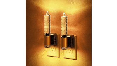 JandCase Flameless Candle Night Light
