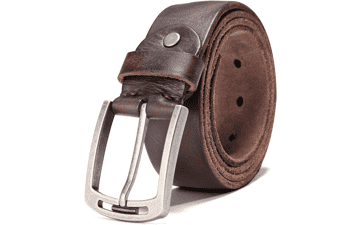 KEECOW Men's Italian Leather Belt