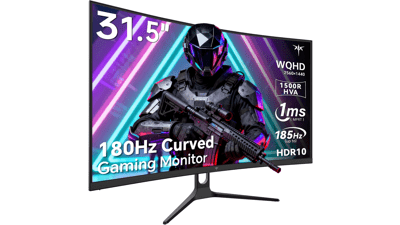 KTC 32 Inch Curved Gaming Monitor 2K 180Hz