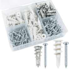 KURUI Self Drilling Drywall Anchors Kit