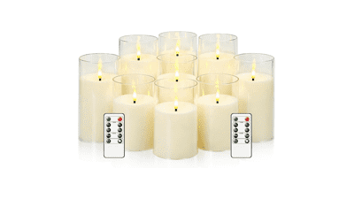 Kakoya Flickering Flameless Candles with Remote