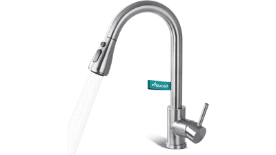 Kitchen Faucet with Pull Down Sprayer