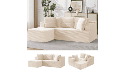 Korser Boneless Cloud Couch Sectional