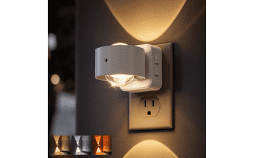 L LOHAS LED Night Light Projector