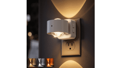 L LOHAS LED Night Light Projector