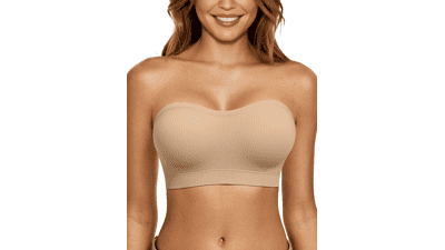 LetsJoli Strapless Push Up Bra for Women