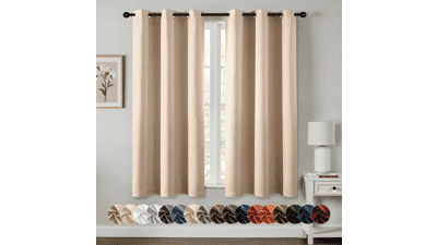 MIULEE Blackout Curtains 2 Panels