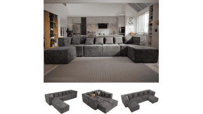 MONVANE Modular Sectional Cloud Couch