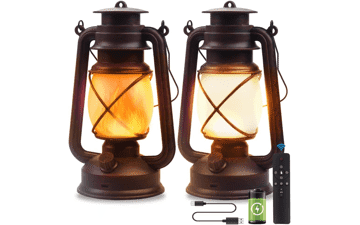 Marlrin USB Rechargeable Lanterns 2 Pack