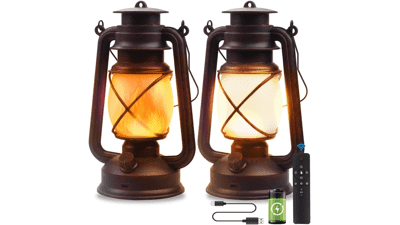 Marlrin USB Rechargeable Lanterns 2 Pack