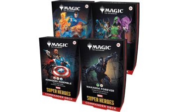 Marvel Super Heroes Commander Deck Bundle