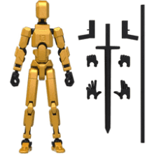 MerryXD T13 3D Action Figure