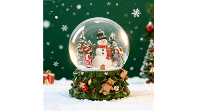 Musical Snowmen Water Globe 150mm