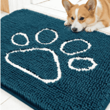 OLANLY Dog Door Mat