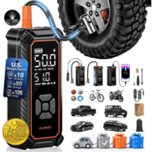 OlarHike Portable Tire Inflator Air Compressor