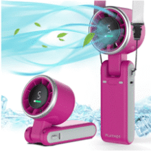 PlayHot Portable Handheld Turbo Fan
