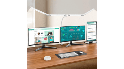 Pzloz LED Desk Lamp with Clamp